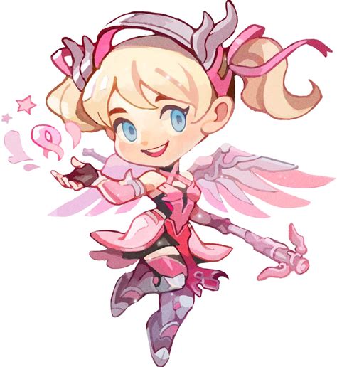 overwatch pink mercy spray